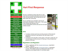 Tablet Screenshot of hartfirstresponse.org.uk